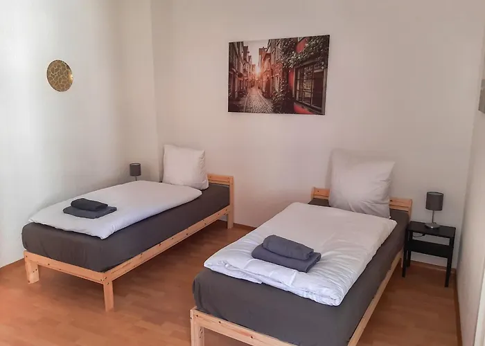 Zentrale 2-zimmer-wohnungen Fuer Gruppen & Monteure, Fusslaeufig Zur Elbe & Shoppingcenter